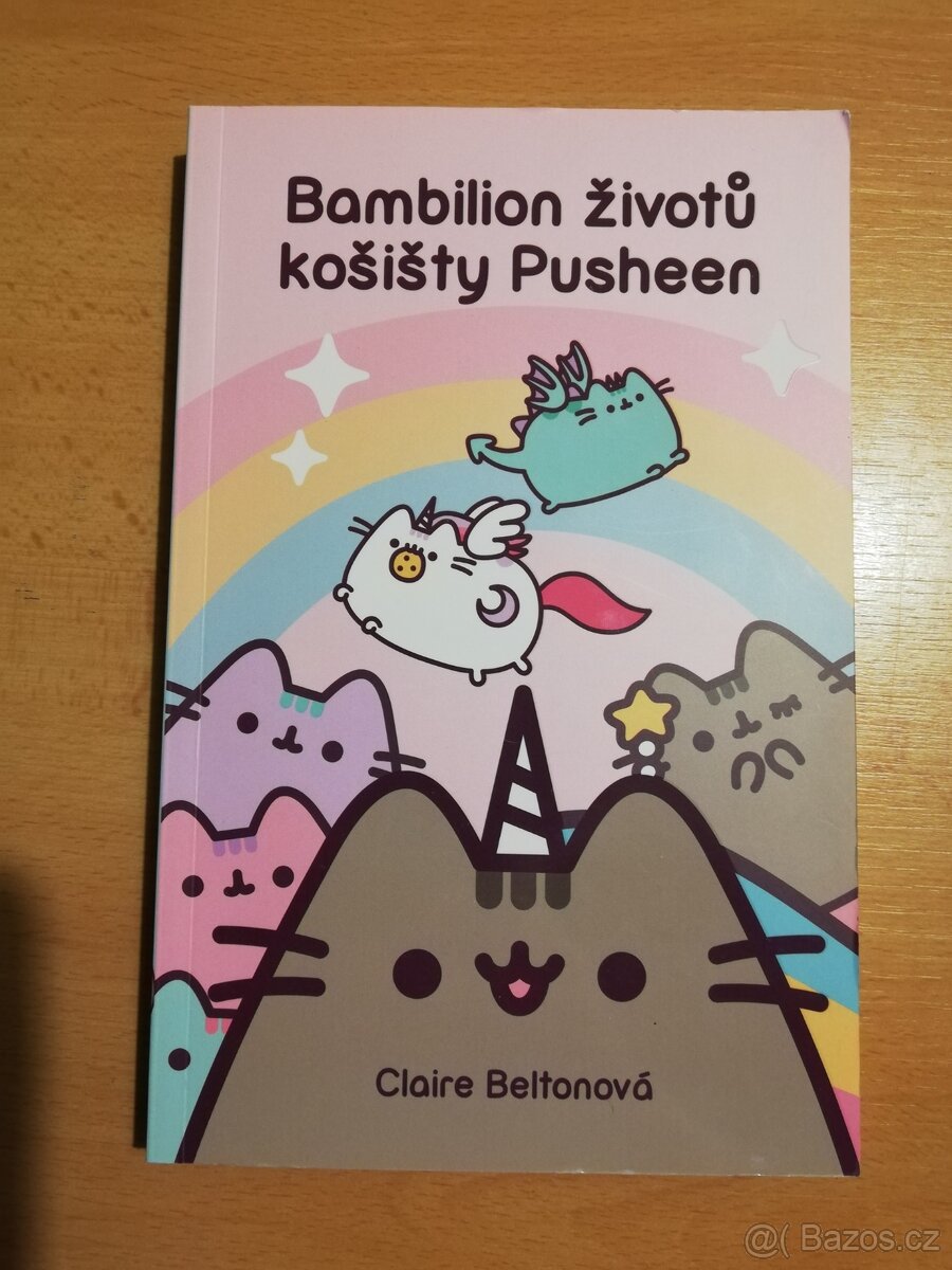 Knížka Bambilion životů košišty Pusheen