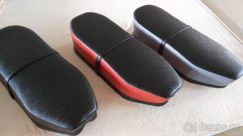 Nové sedlá do motocyklov JAWA250,350-panelka,športka.