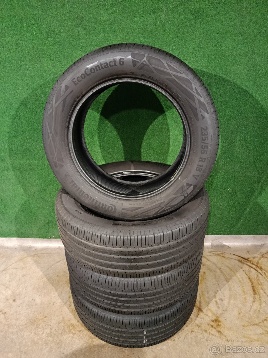 4ks zanovni letni 235/55/18 continental