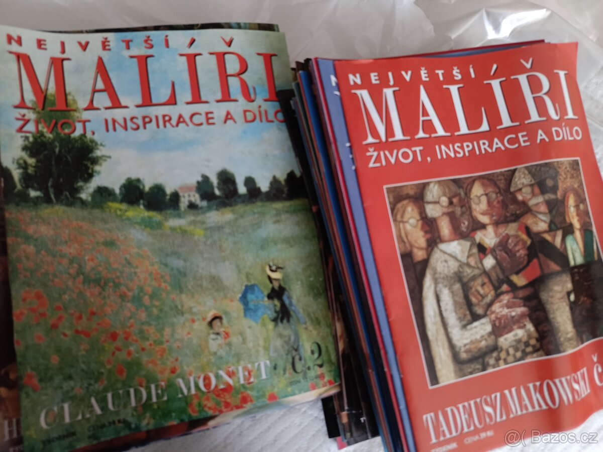 Časopisy Největší malíři