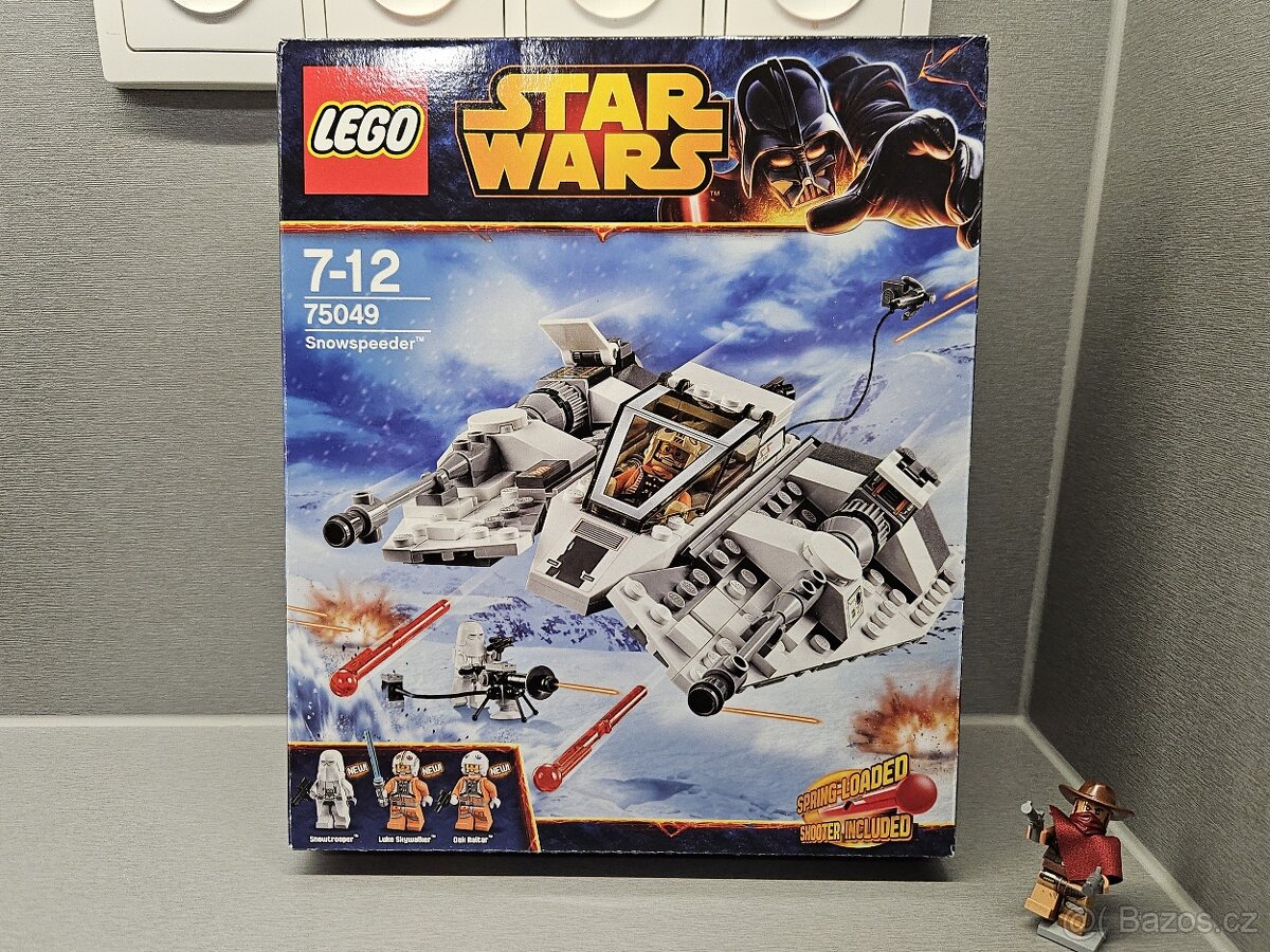 LEGO Star Wars 75049 Snowspeeder + bonusové minifigurky