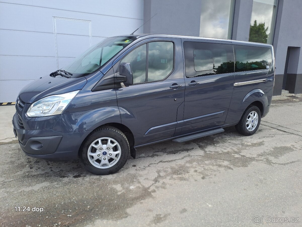 FORD TOURNEO CUSTOM 2.2 TDCI LONG r.14 200000km 8míst TAŽNÉ