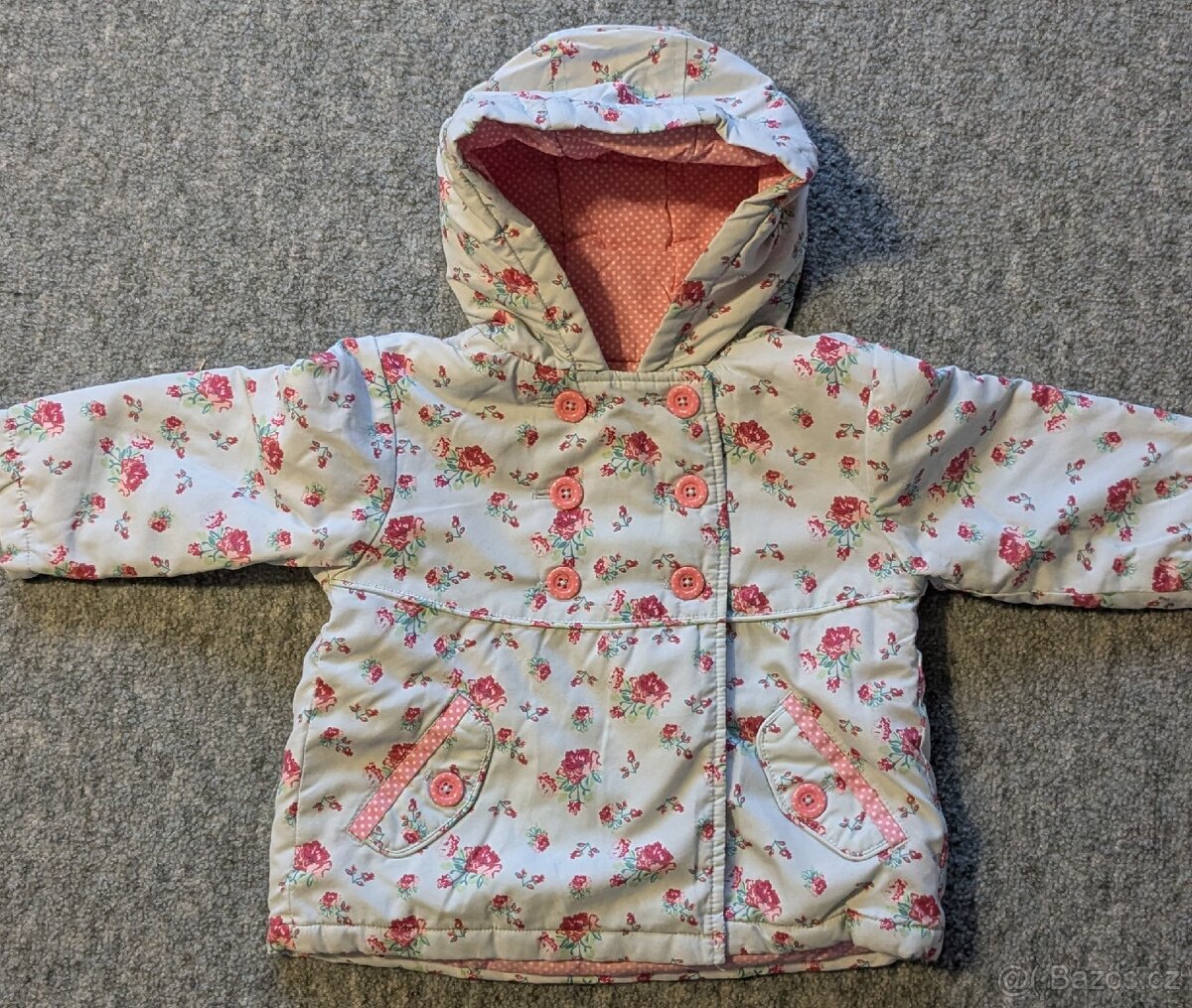 Dětský kabátek vel. 83 cm, 12-18 měsíců