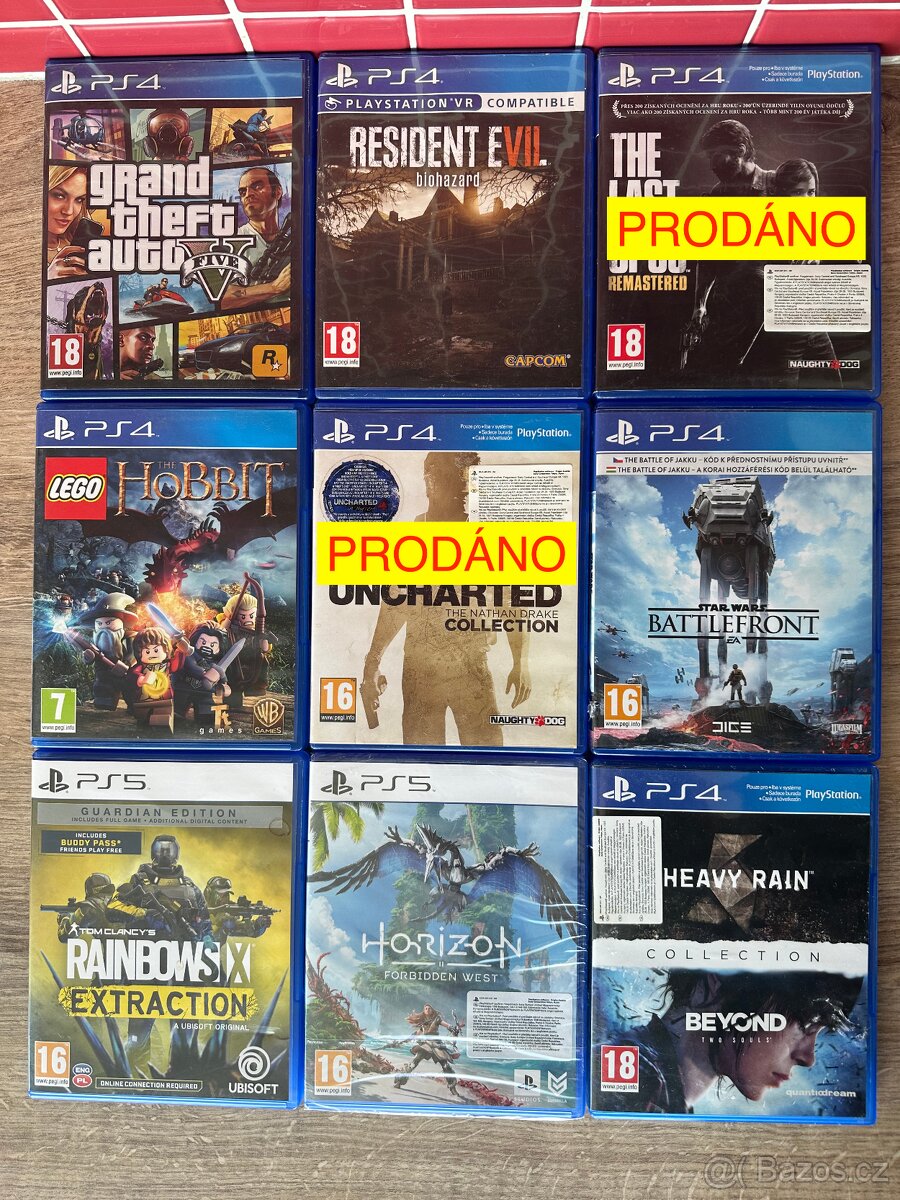 PS4 / PS5 hry
