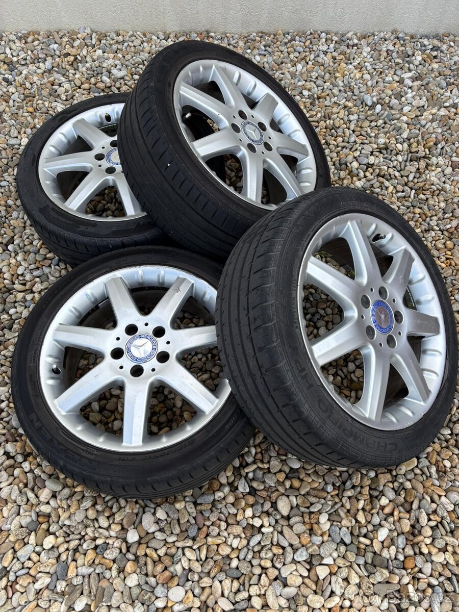 ALU KOLA 5 x 112 r17 Mercedes s pneu