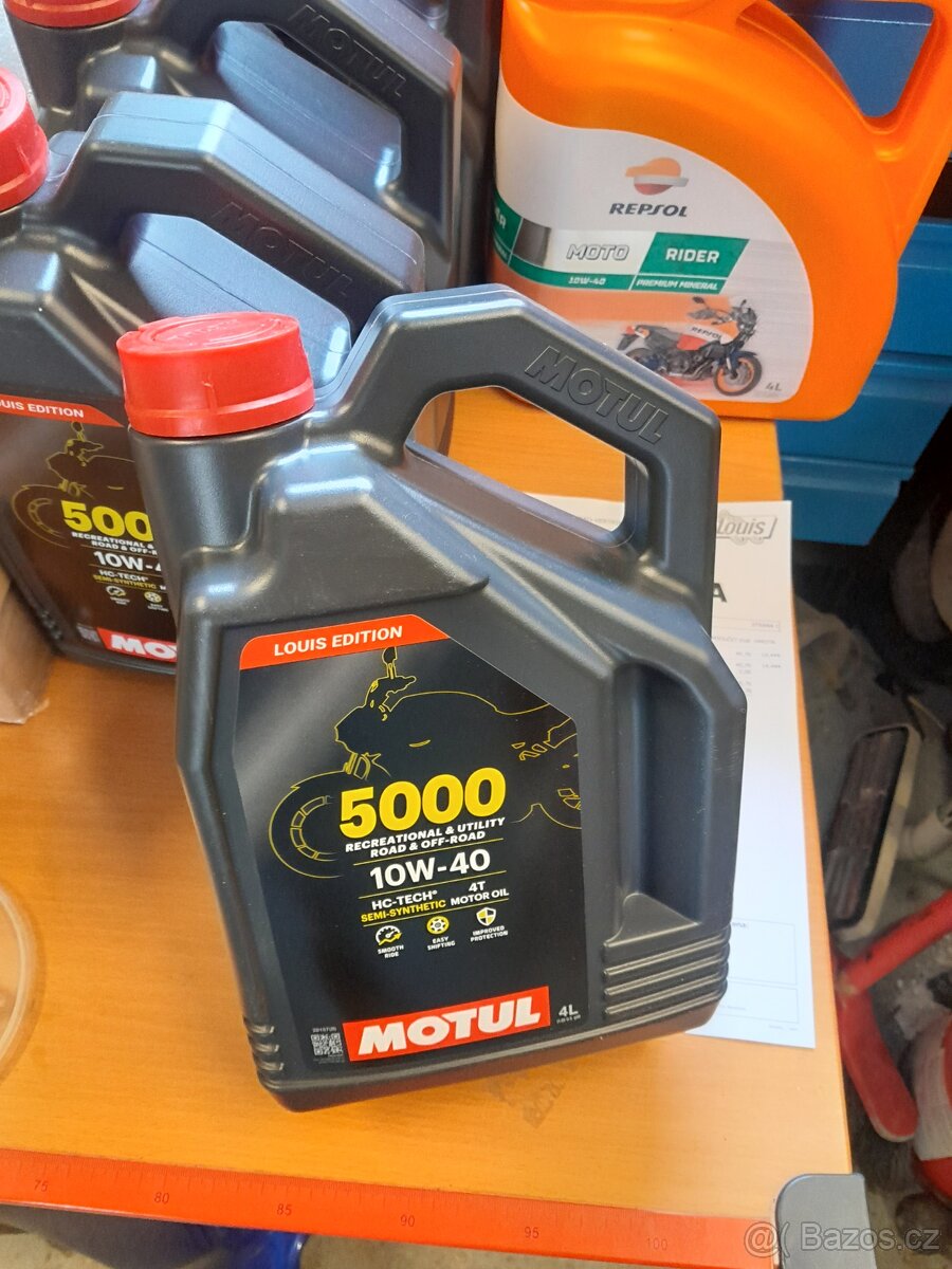Olej do motorky Motul 10w40 5000