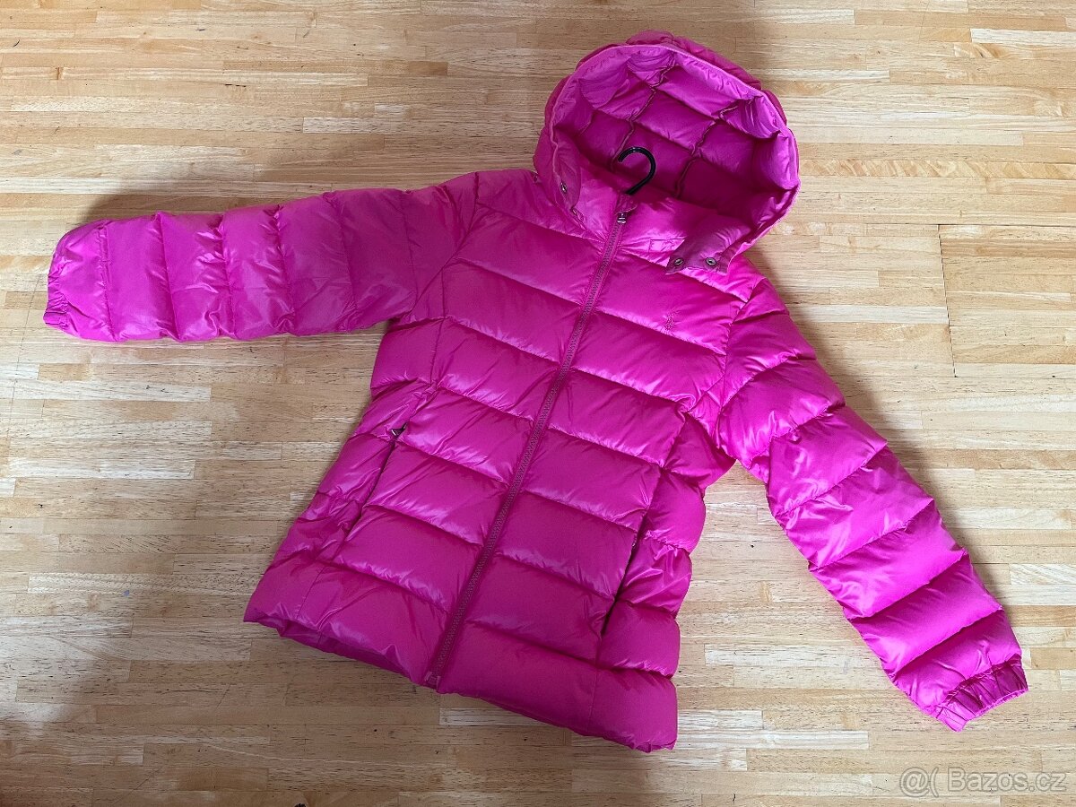 dívčí péřová bunda Ralph Lauren