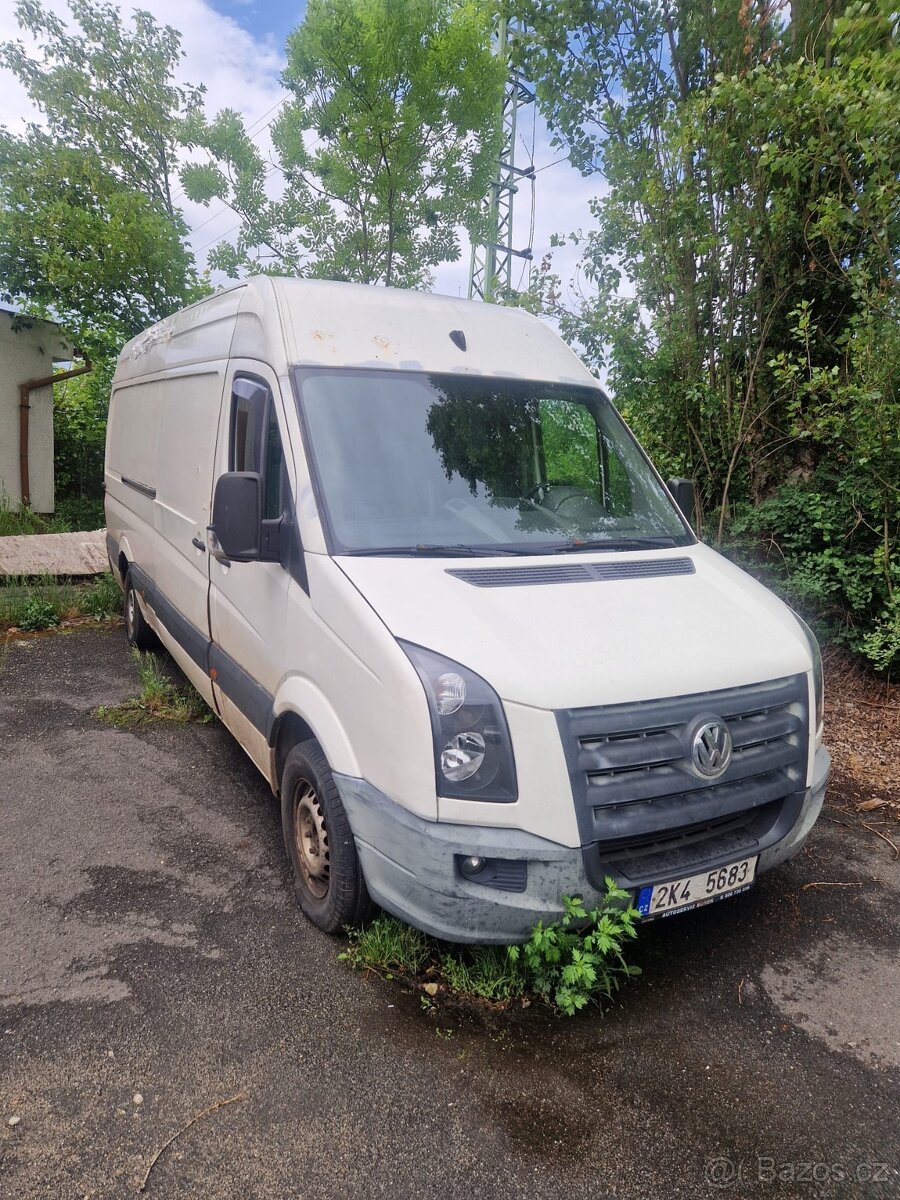 VW CRAFTER 2.5 tdi 120kw plně funkční r.v.2008