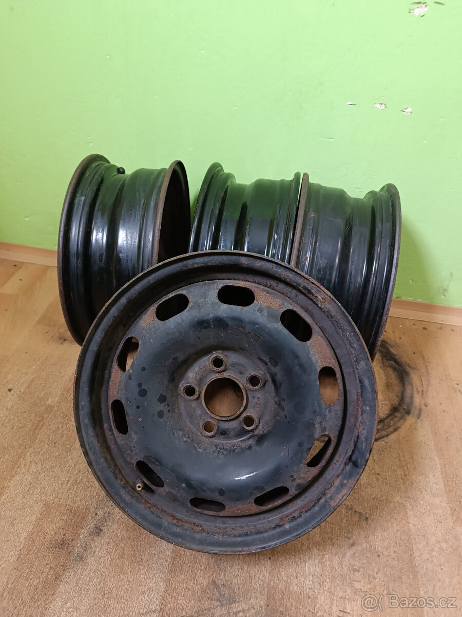 sada plechových disků 5X100 R15