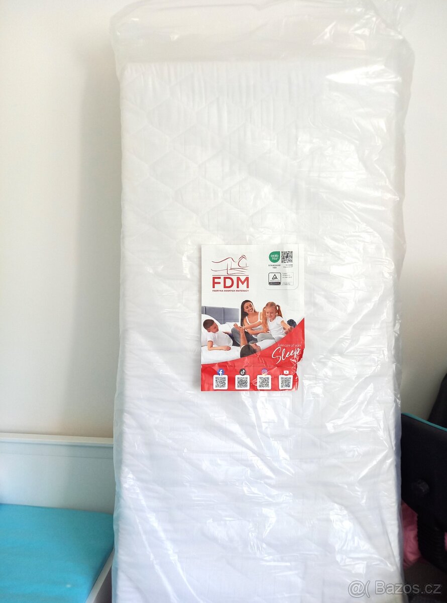 Nová kvalitní 7 zónová pružinová matrace 80x200x17