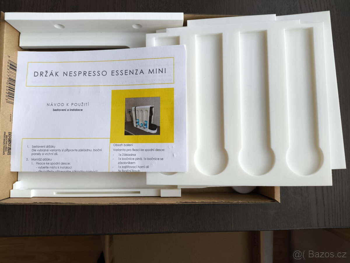 držák kávovaru Nespresso Essenza Mini