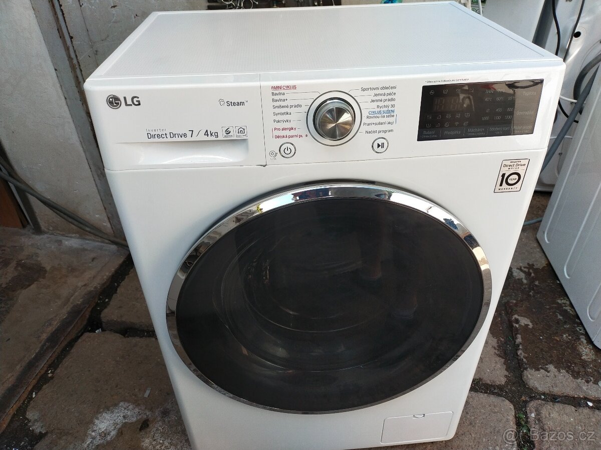 PRODAM PRACKU SE SUSICKOU ZN.LG--7KG---DOVEZU--