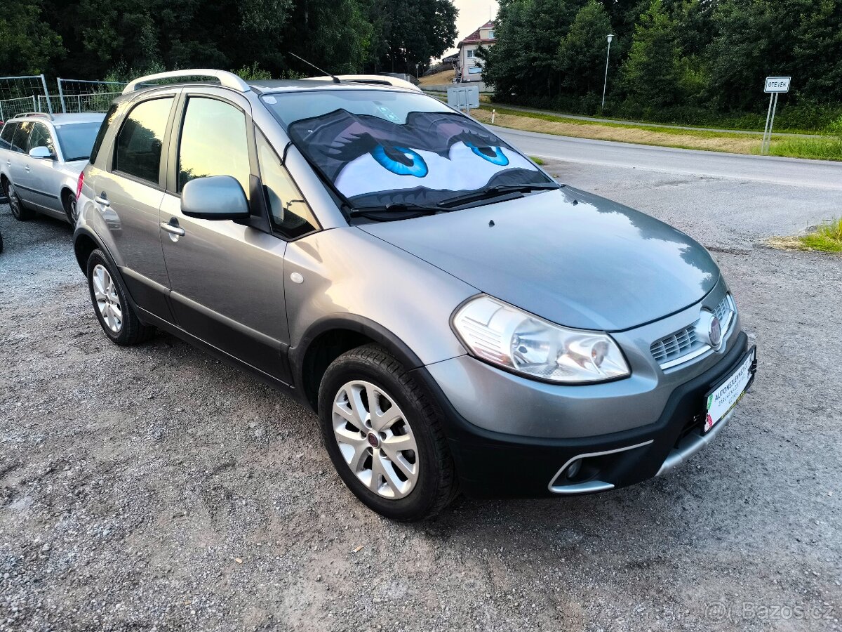 Fiat Sedici, 4X4,KRÁSNÝ,VÝBAVA,1.MAJ,SERVIS