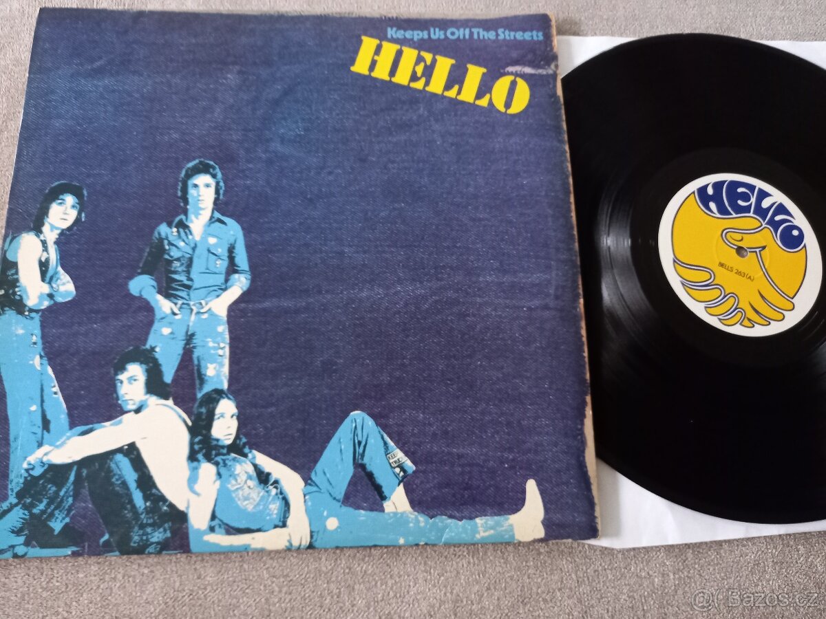 HELLO „Keeps Us Off The Streets“ /Bell 1976/ pop/glam rock,