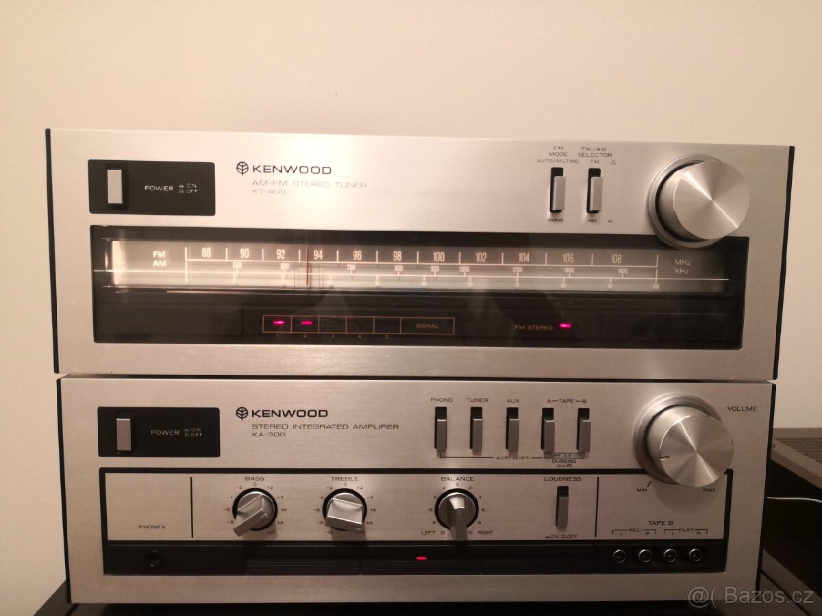Kenwood KA-300 + Kenwood KT-400