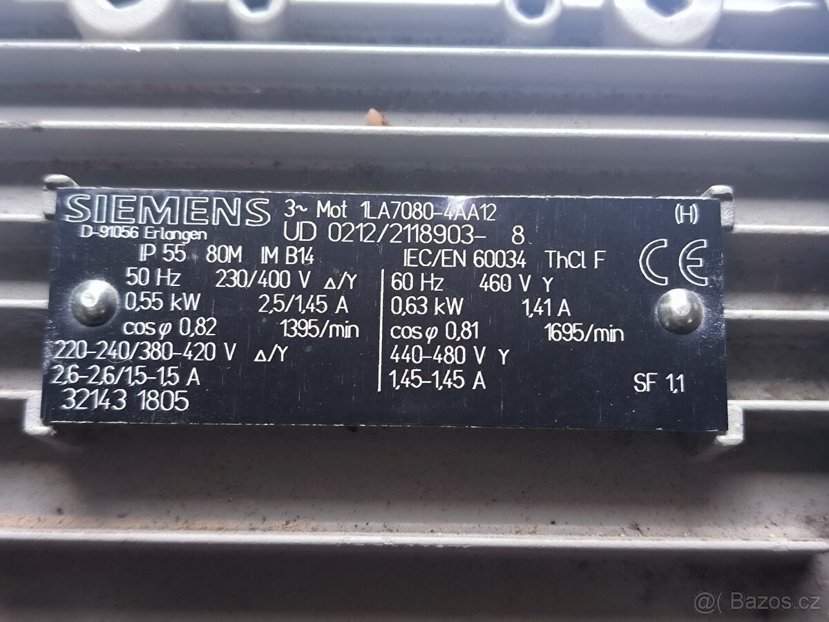 Elektromotor s převodovkou
