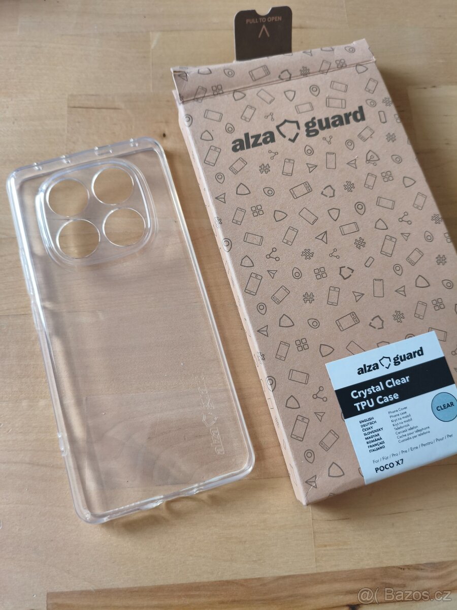 Průhledný obal POCO X7