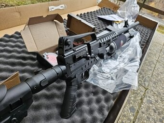 vzduchov.PCP sem,Full Hatsan Blitz 777 6,35 mm,optik 3-9x40