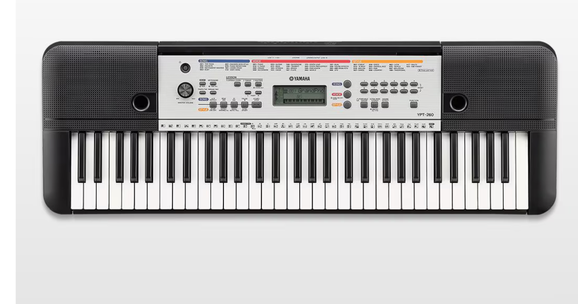 Yamaha keyboard pro začátečníky