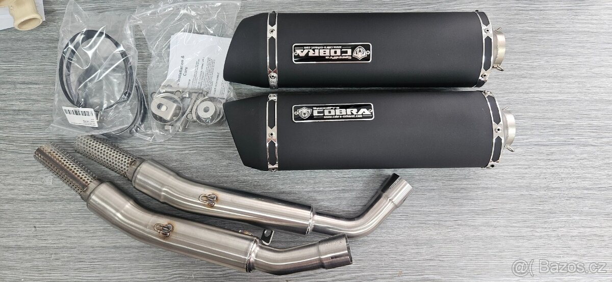 Honda CBF1000 laděné výfuky homologace