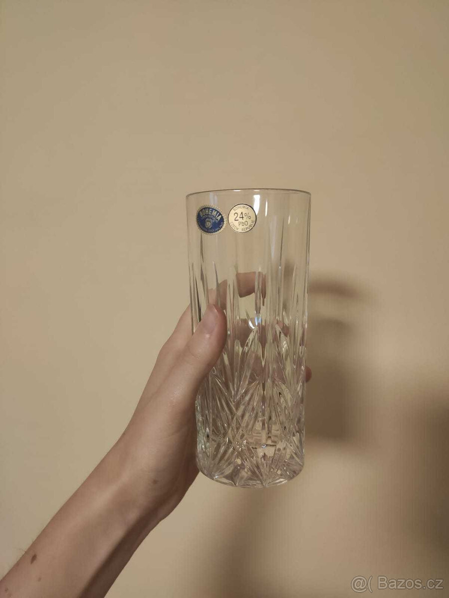 Broušené skleničky Bohemia Crystal 350ml 6ks