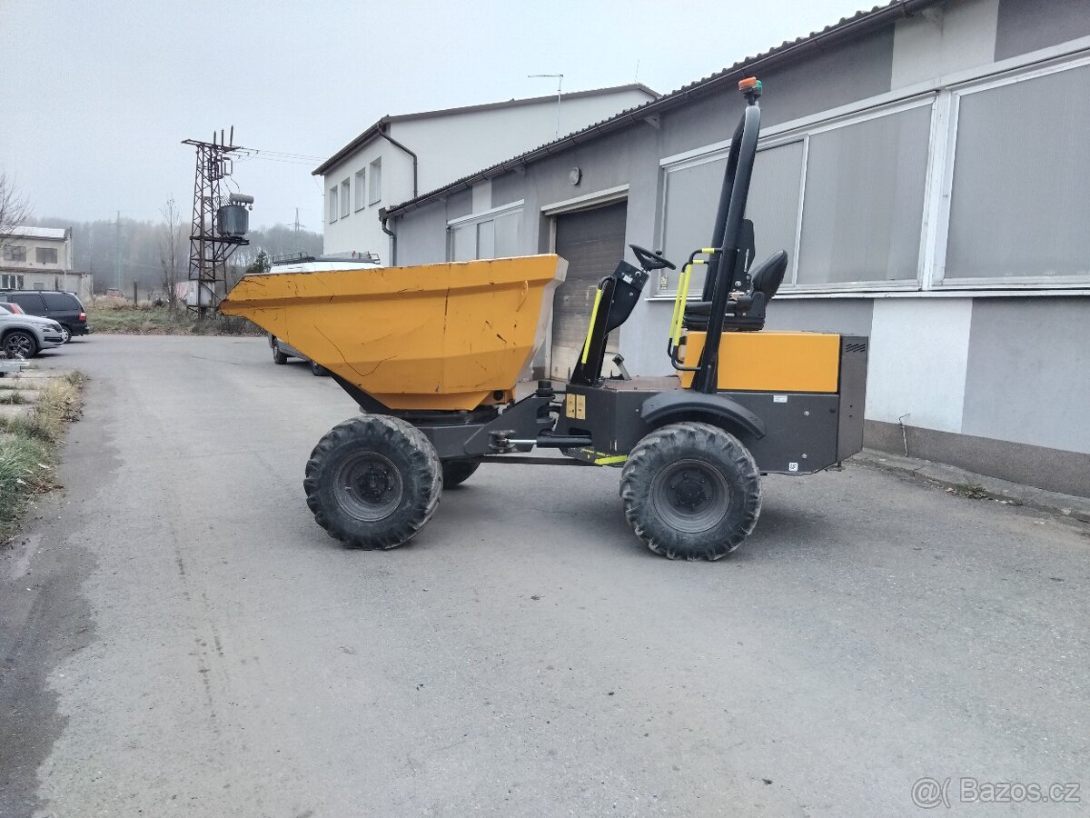 Kolový Dempr Mecalac Hydrosatická Převodovka