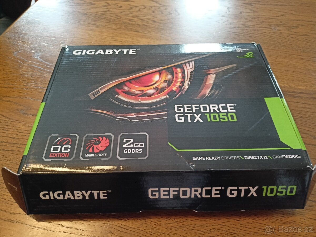 Grafická karta GeForce GTX 1050