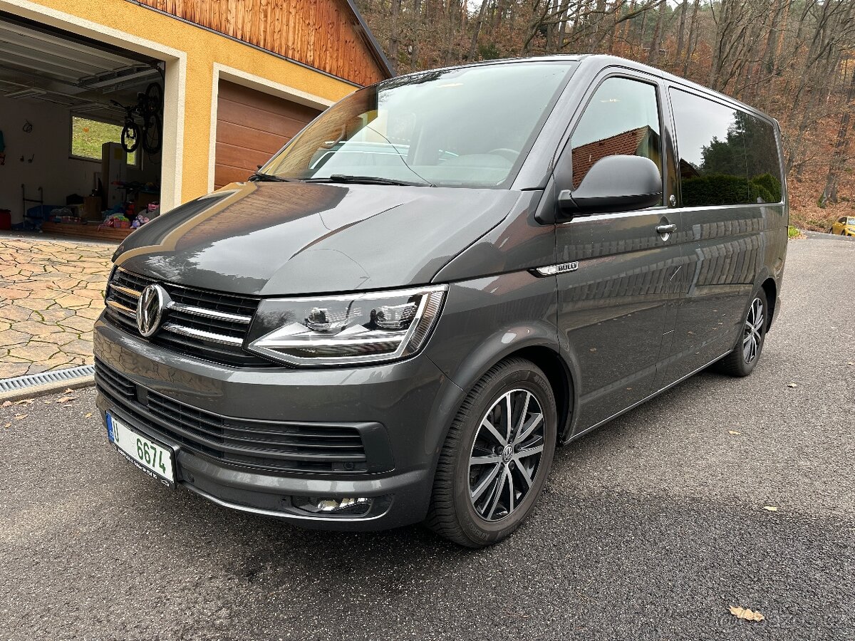 VW T6 MULTIVAN 2.0TDI GENERATION SIX KŮŽE ALU LED NAVI