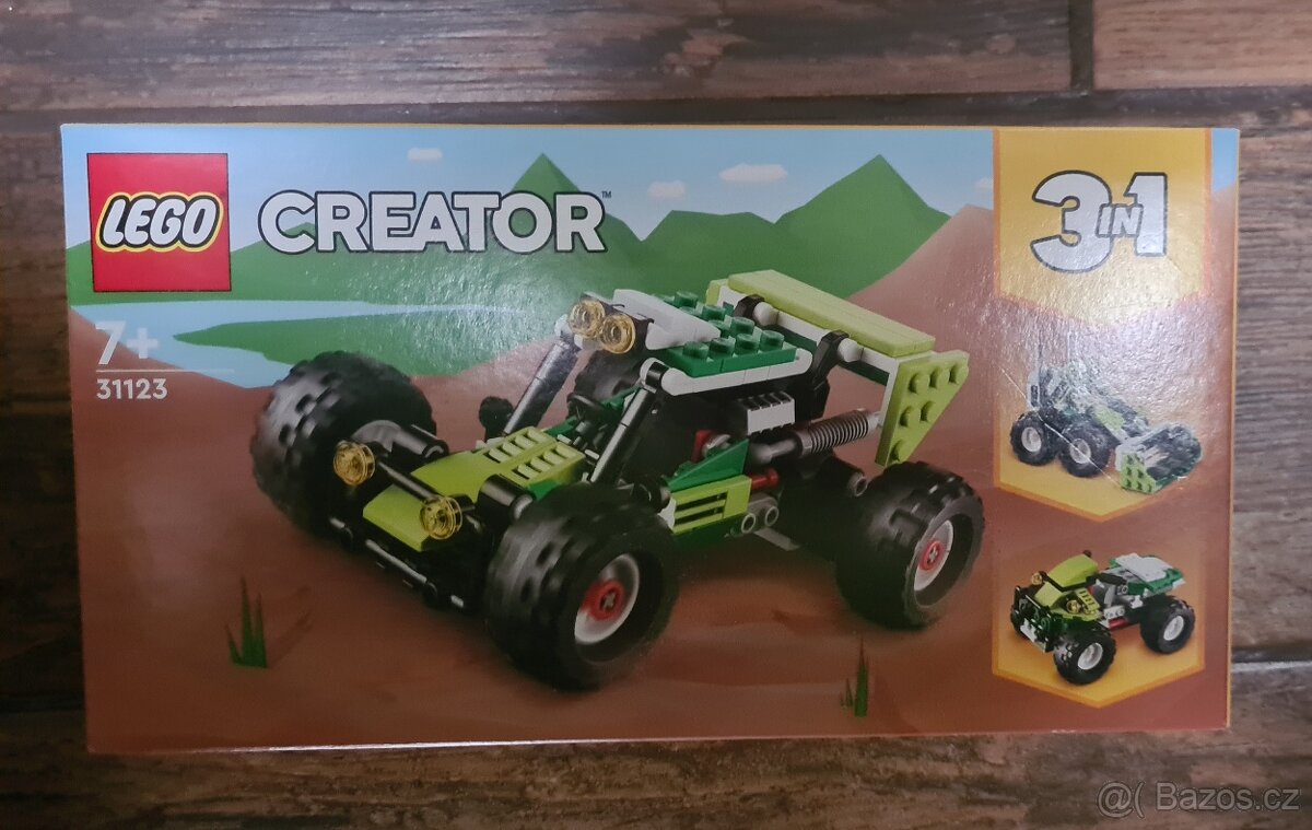 LEGO 31123 CREATOR 3 V 1 TERÉNNÍ VOZÍTKO