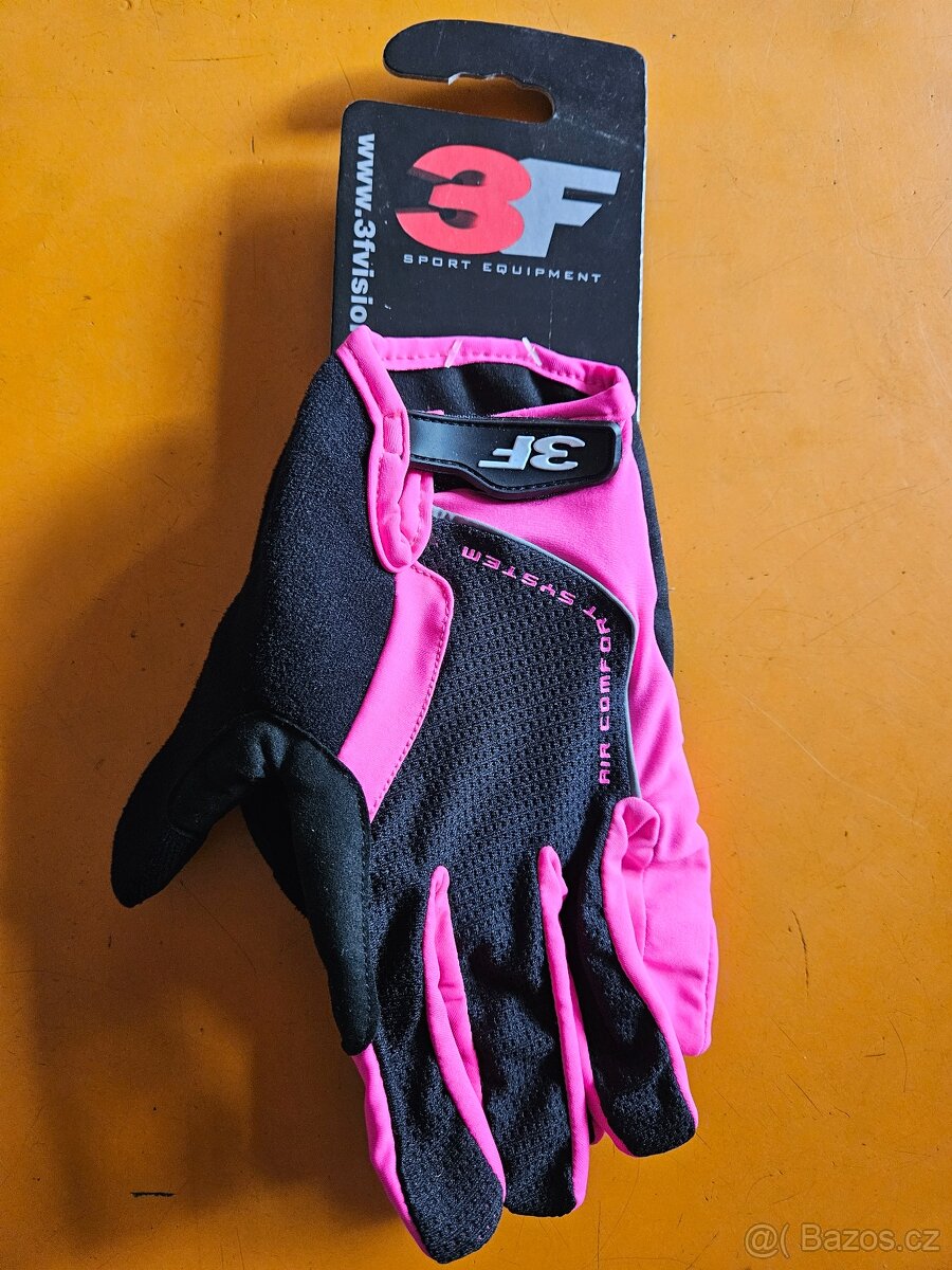 Prodám cyklo rukavice 3F trail 2129 vel. L