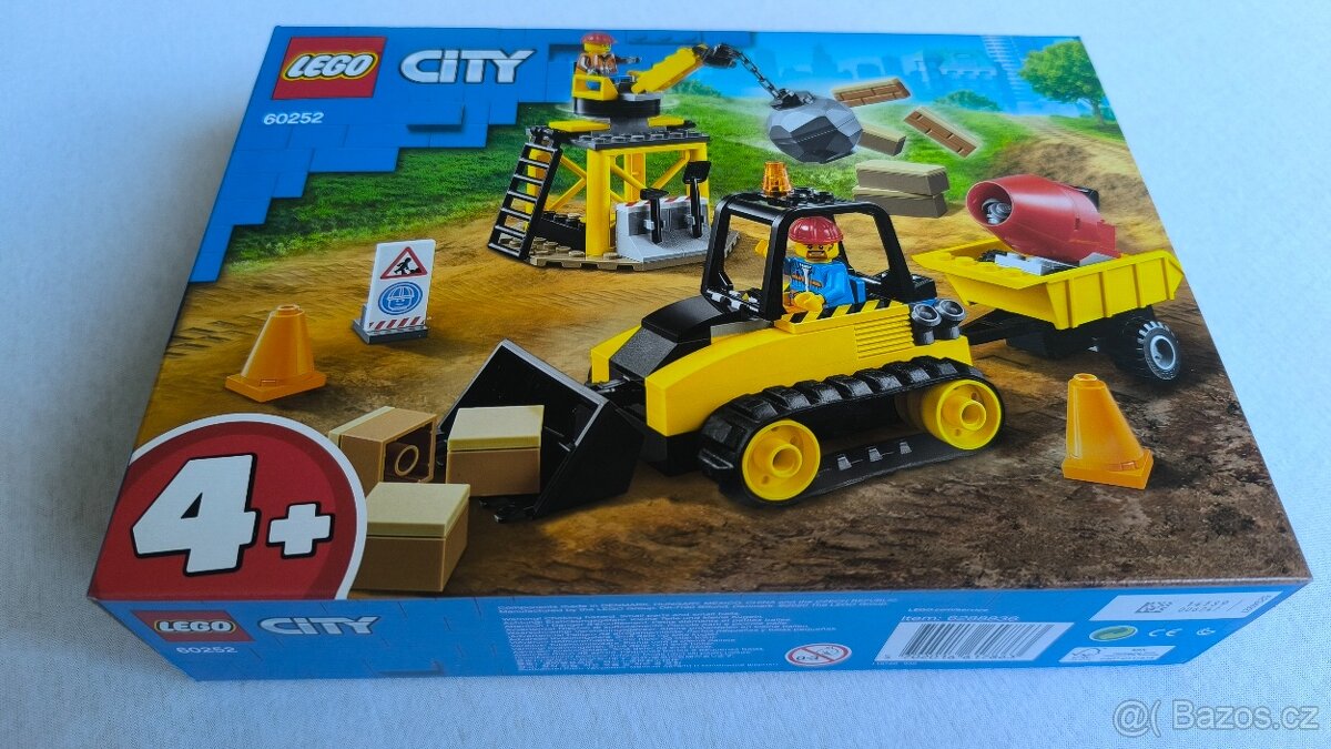 LEGO 60252 CITY Buldozer na staveništi
