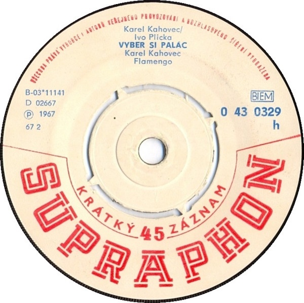 Flamengo – Vyber si palác / Svou lásku jsem rozdal (SP)