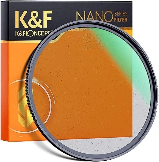K&F Concept 82 mm černý difuzní filtr 1/8 speciální efekty