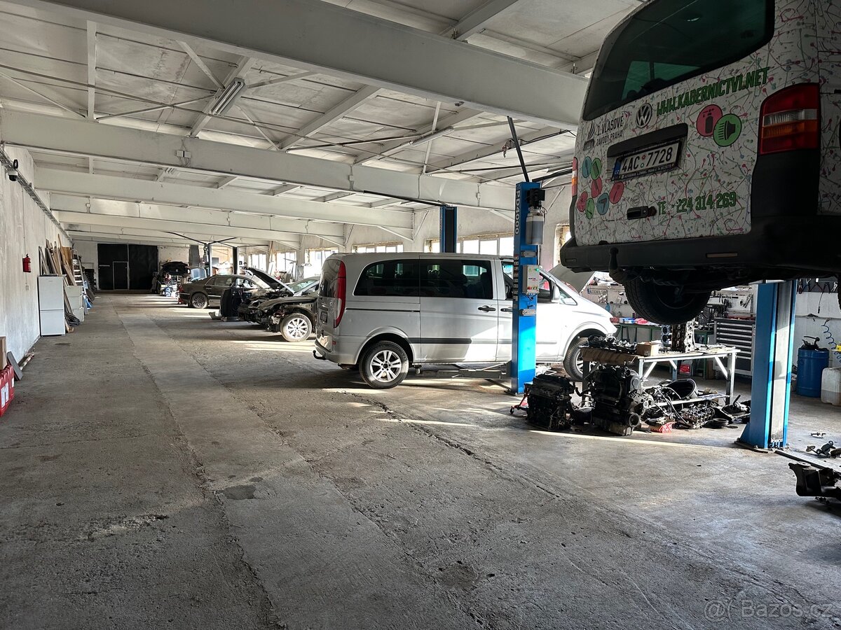 Pronájem autoservisu 600 m²