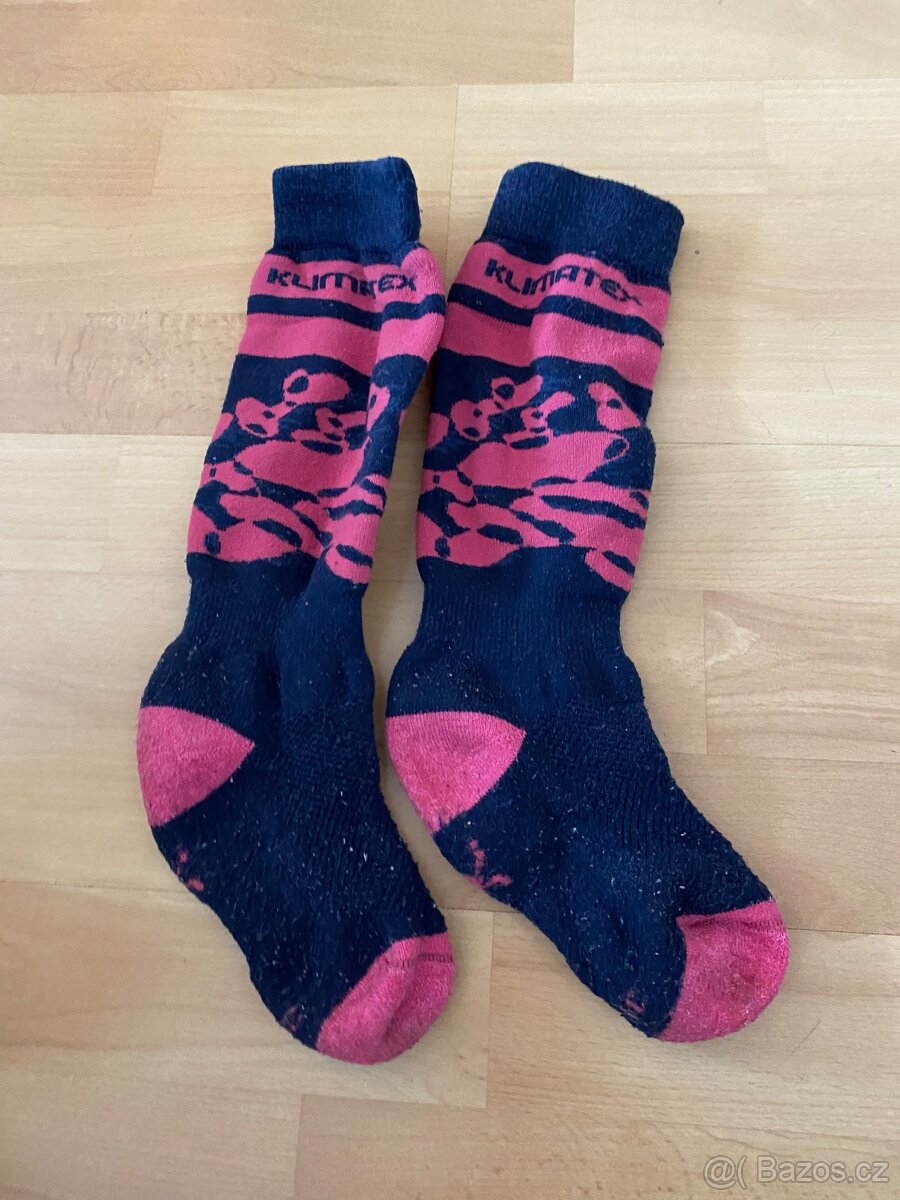 Lyžařské ponožky vel. 31-34