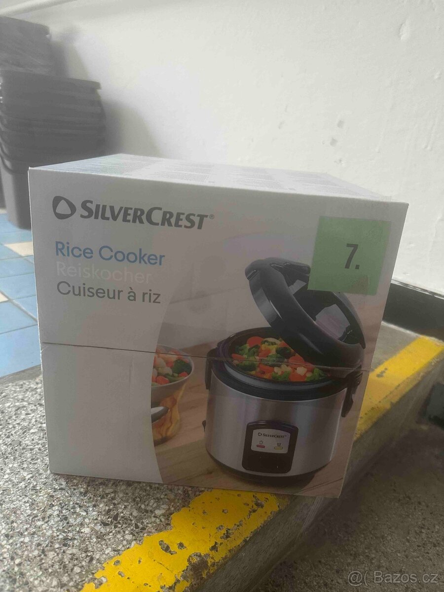 Rýžovar Silver Crest