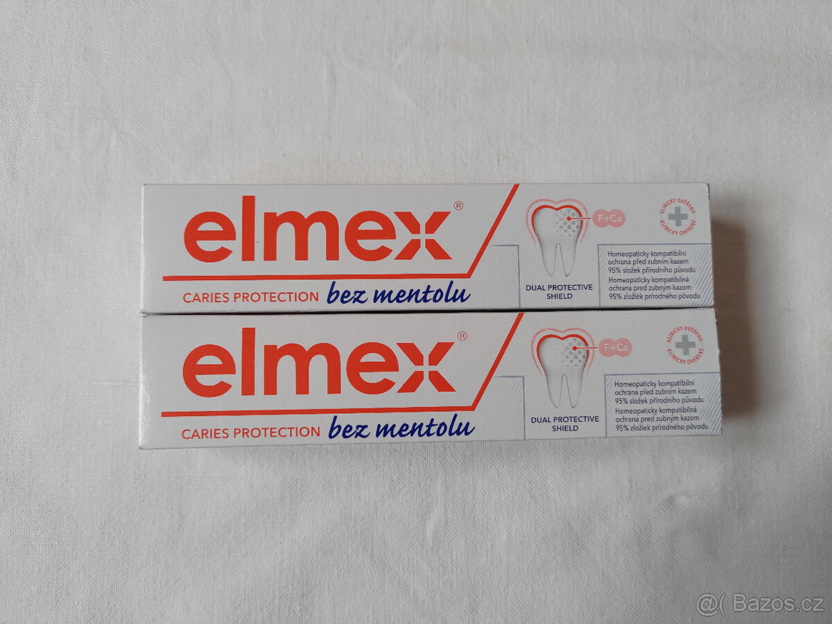 2x Nová zubní pasta Elmex