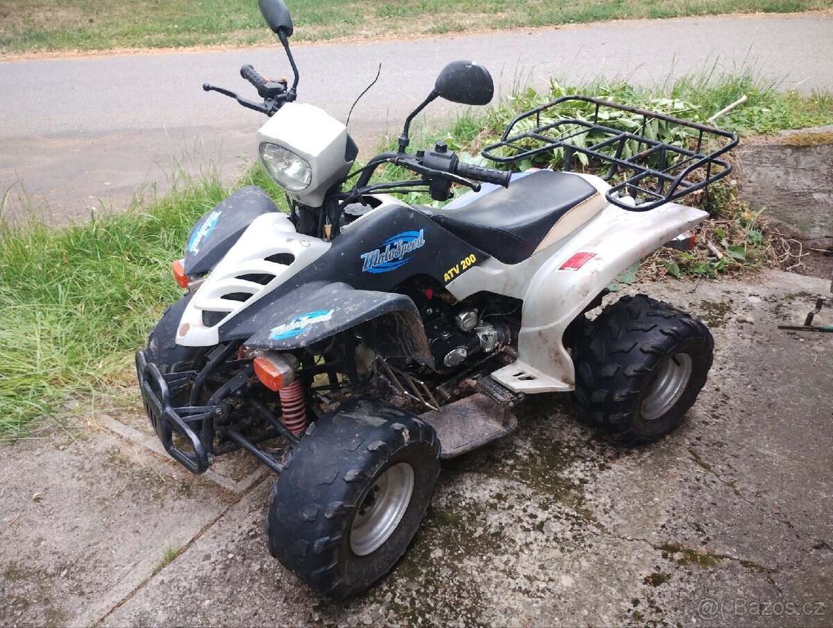 Čtyřkolka Bashan BS200-S s TP