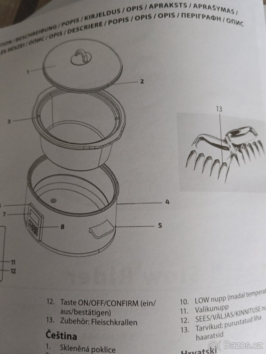 Pomalý hrnec na vaření