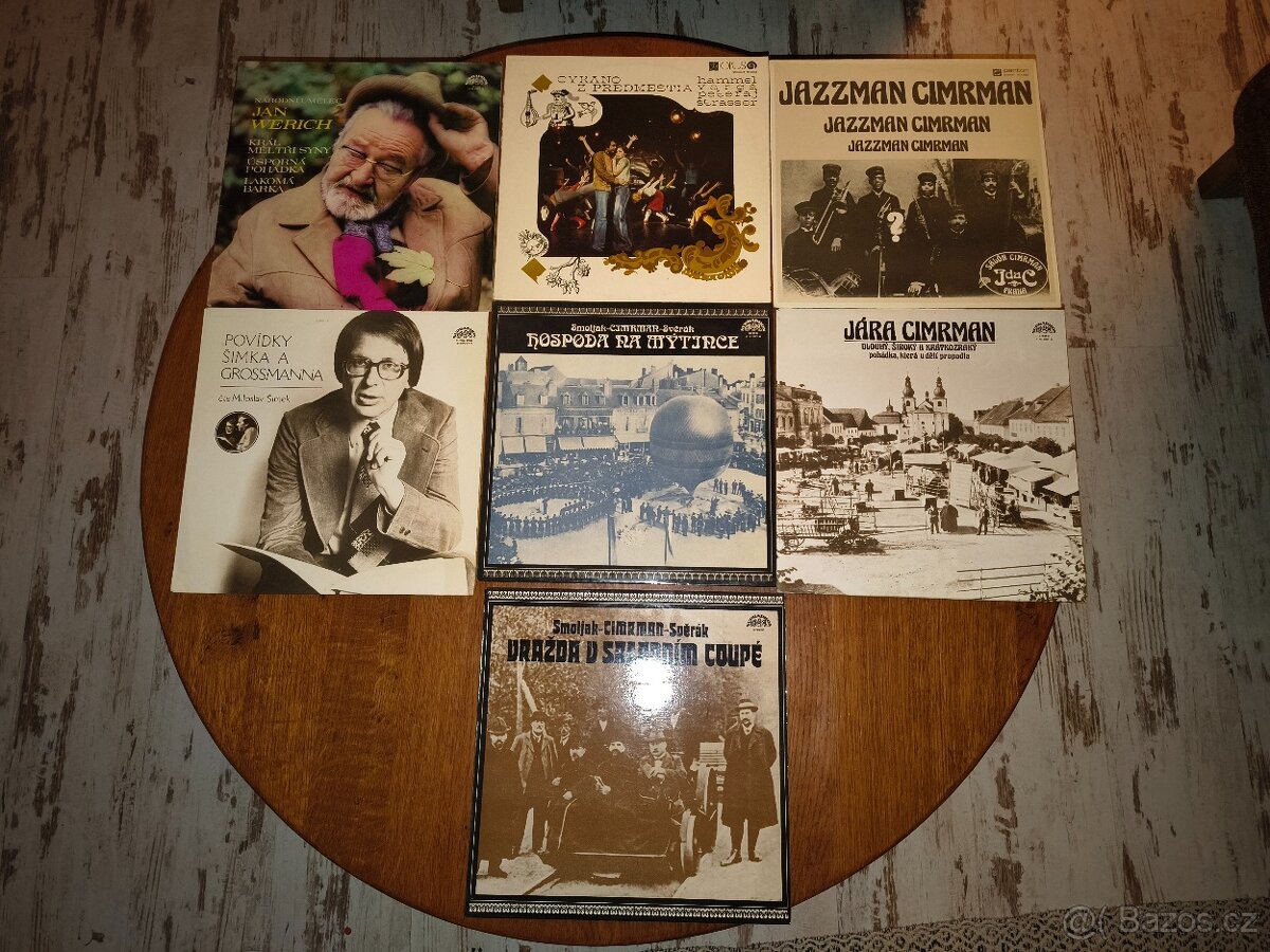 LP, Vinyl Cimrman,Šimek-Grossmann,Werich