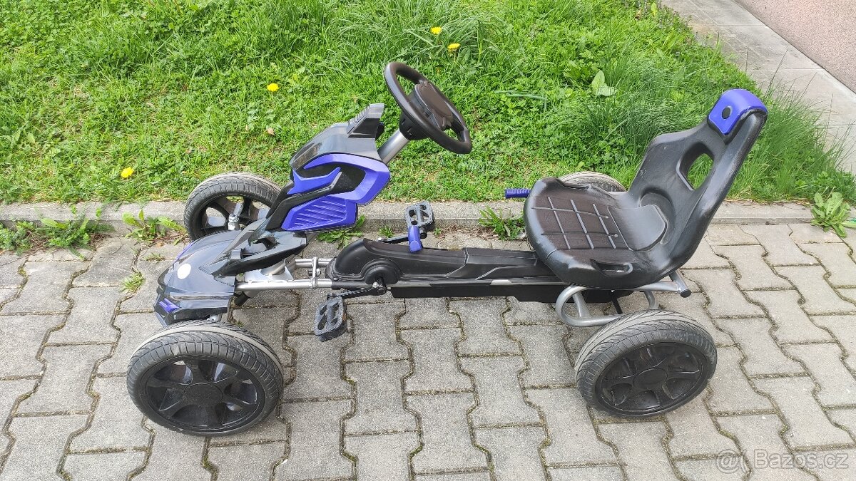 Go-kart Velká šlapací motorkára