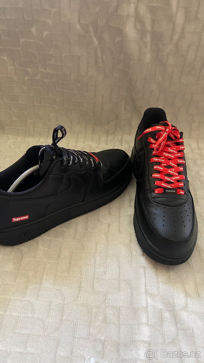 Nike AF1 SUPREME černé