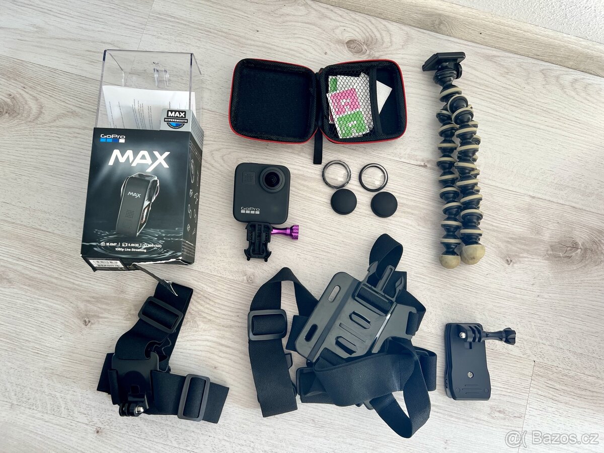 GoPro MAX360 + příslušenství