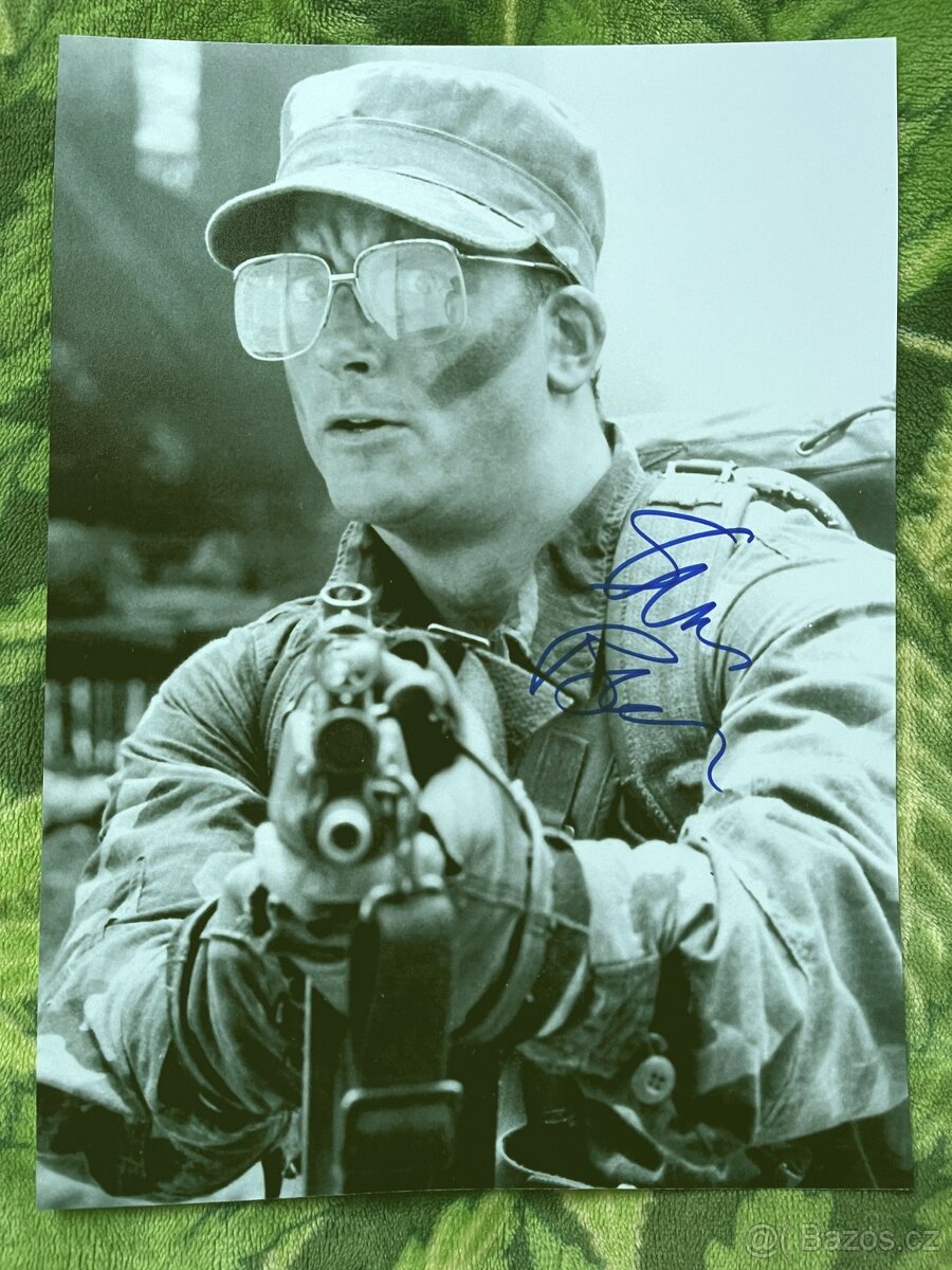 Shane Black Hawkins PREDATOR, originální autogram - COA