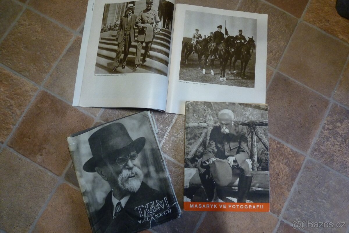 TGM ve fotografii, V Lánech 1946 1947 + Svět v obrazech výro