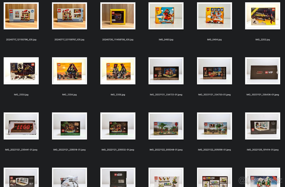 Lego VIP sety, polybagy a další předměty (SW, HP ad.)
