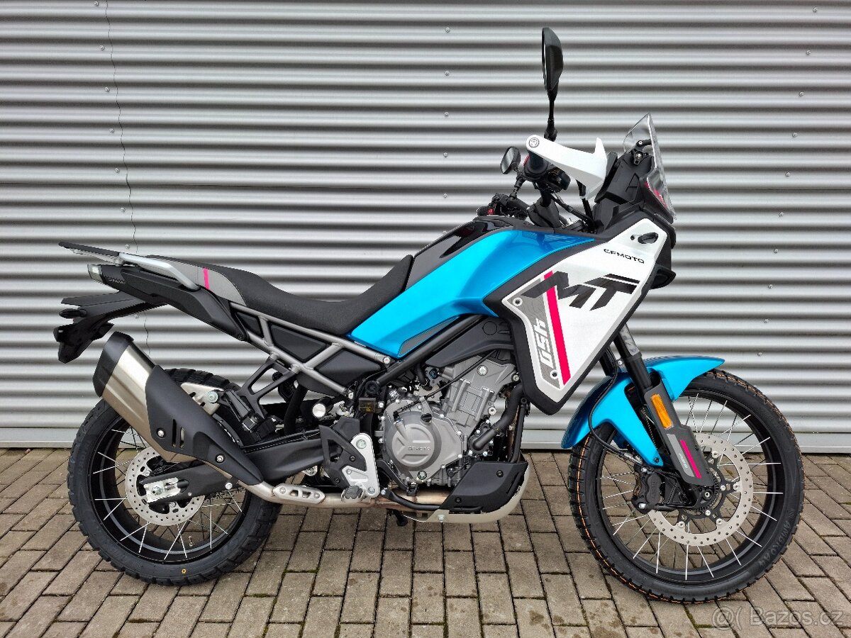 CFMOTO 450MT-R (modrá)