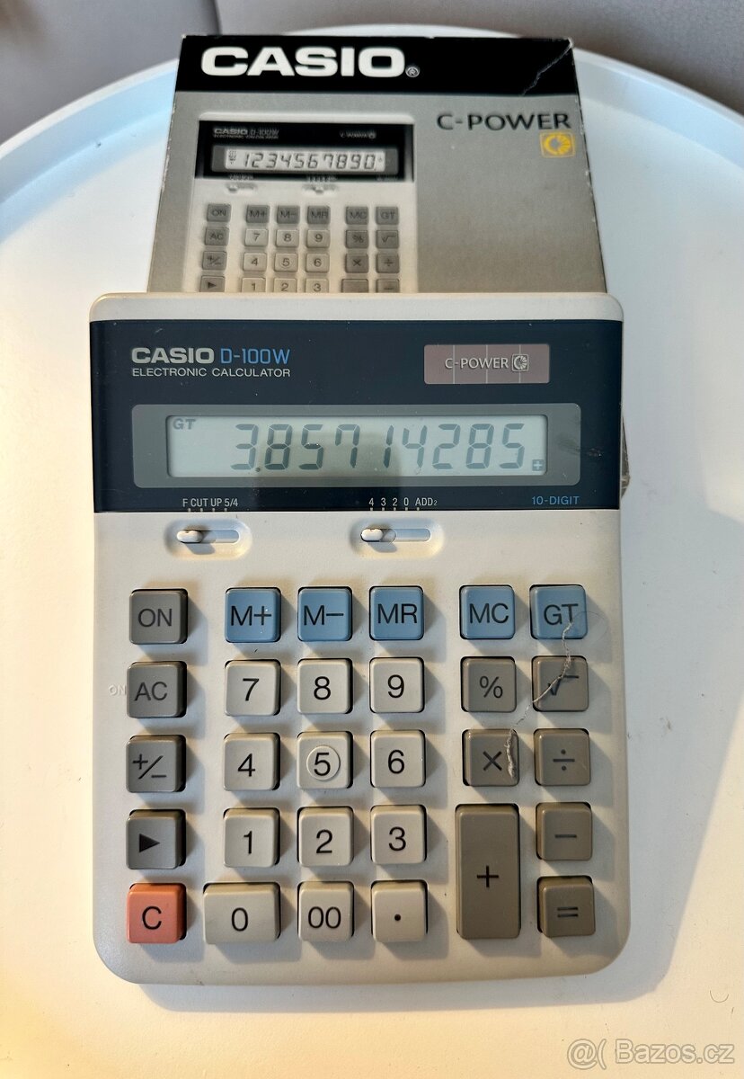 Stolní kalkulačka Casio D-100W