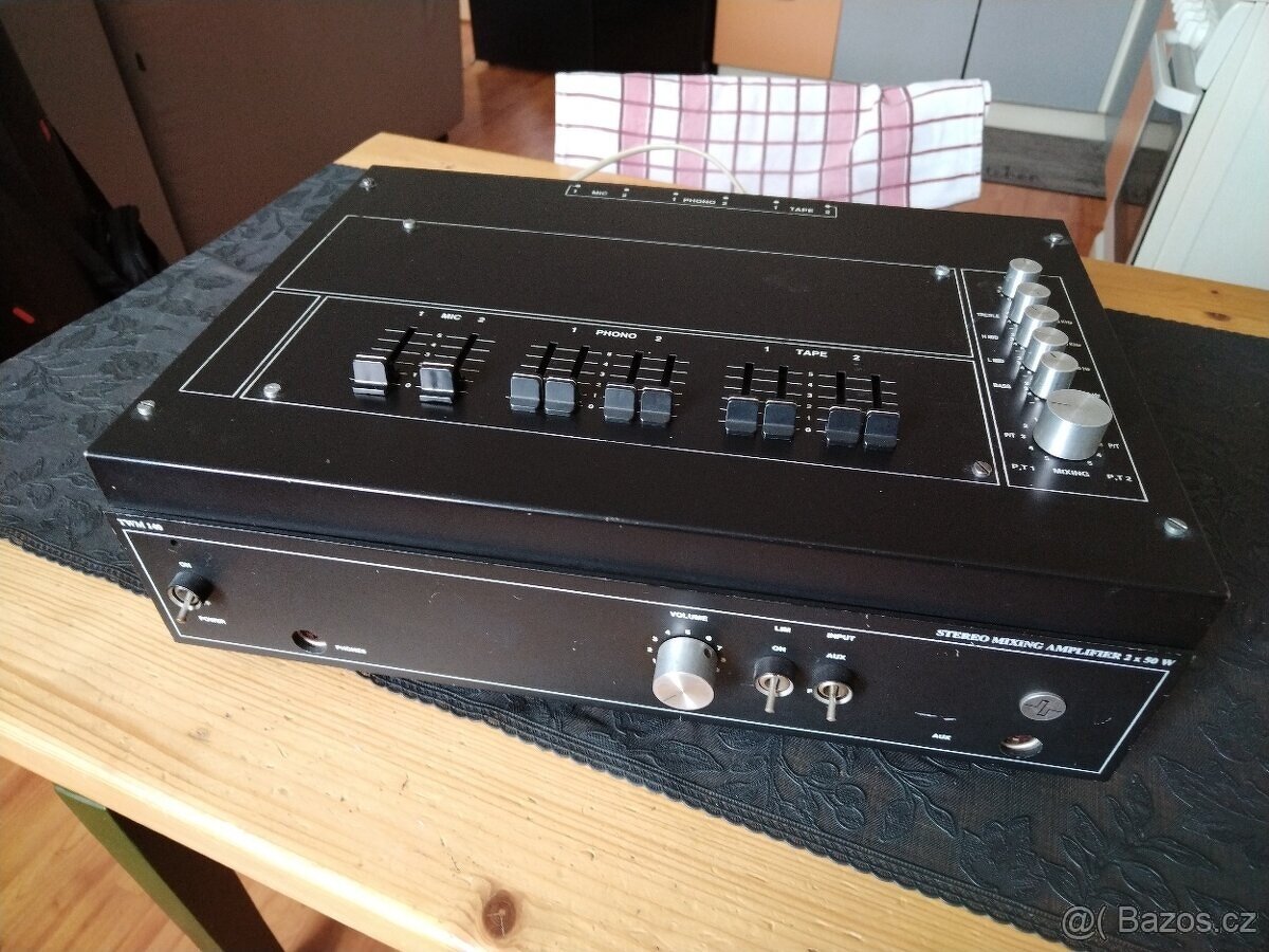 Zesilovač Transiwatt Mixing Amplifier 2x50w