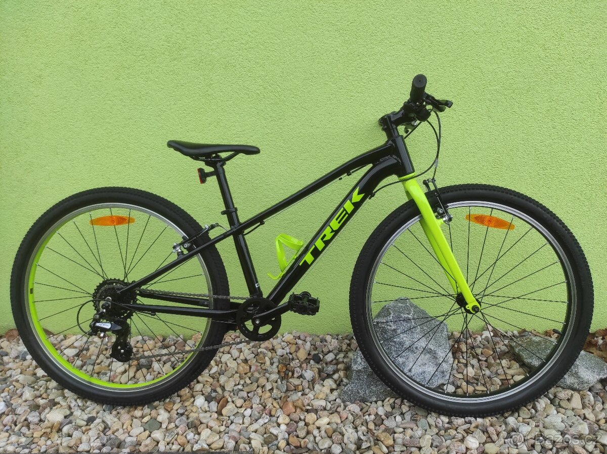 Značkové dětské kolo TREK WAHOO 26" (Black/Volt)
